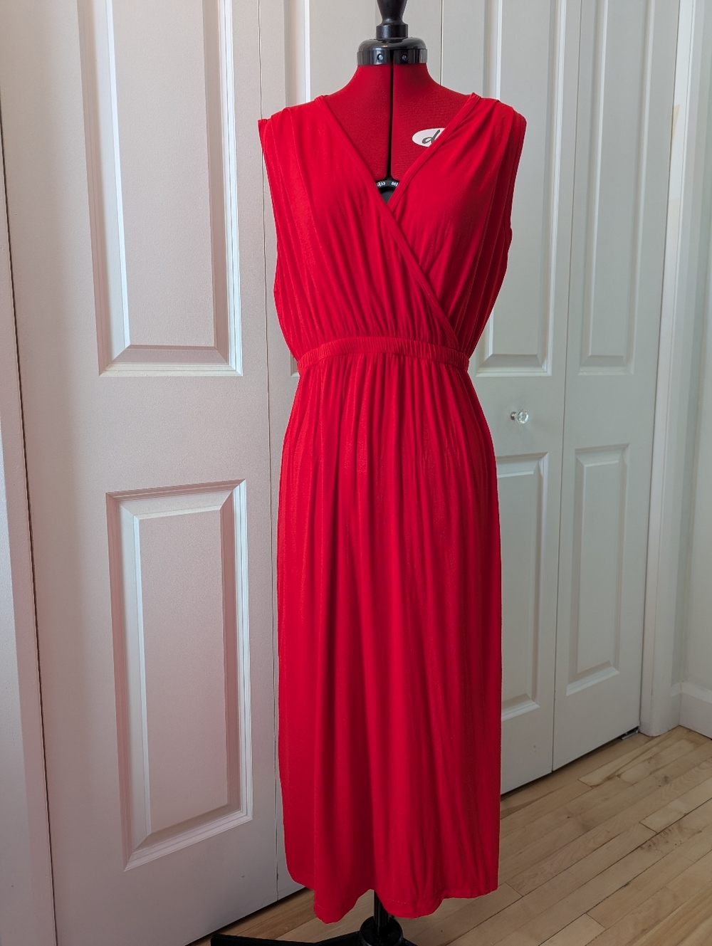 Fiery Red Summer Dress